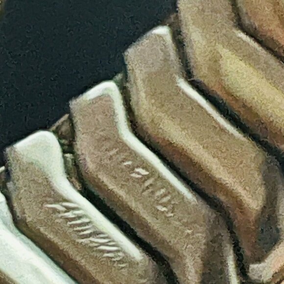 HIRFLEX USA Expansion Bracelet Triple Row Rhinestone Silver Tone Glam Bling Gift - Picture 7 of 7